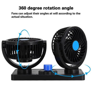 VENTILADOR DOBLE PARA AUTO